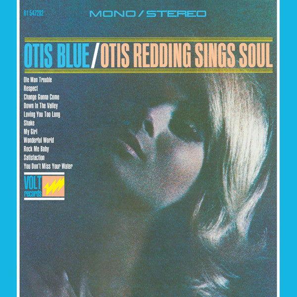 Otis Redding Sings Soul Vinyl LP Blue Colour 2015