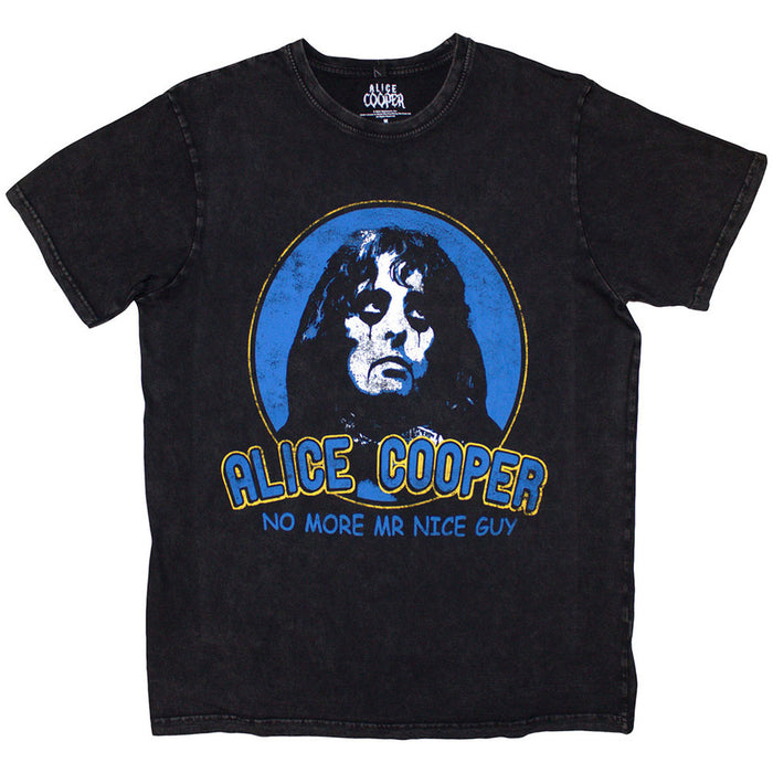 Alice Cooper No More Mr Nice Guy Wash Black Medium T-Shirt