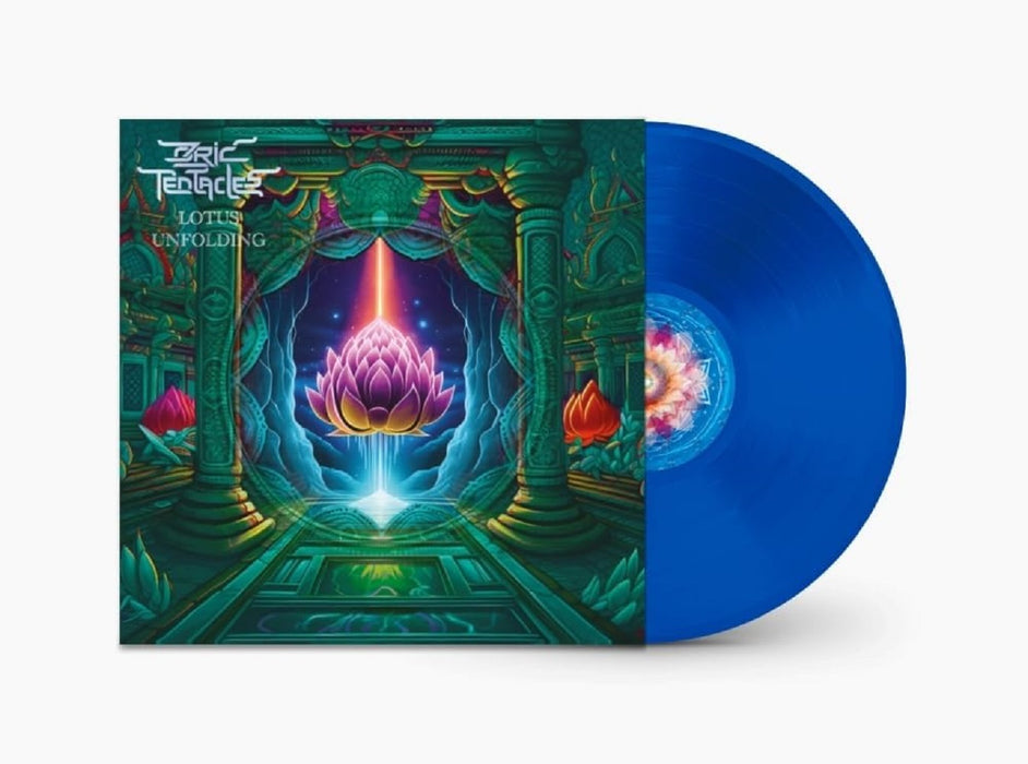 Ozric Tentacles Lotus Unfolding Vinyl LP Blue Colour 2023