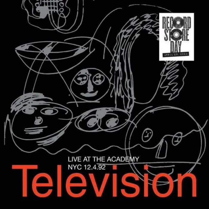 Television Live At The Academy NYC 12.4.92 Vinyl LP RSD 2024