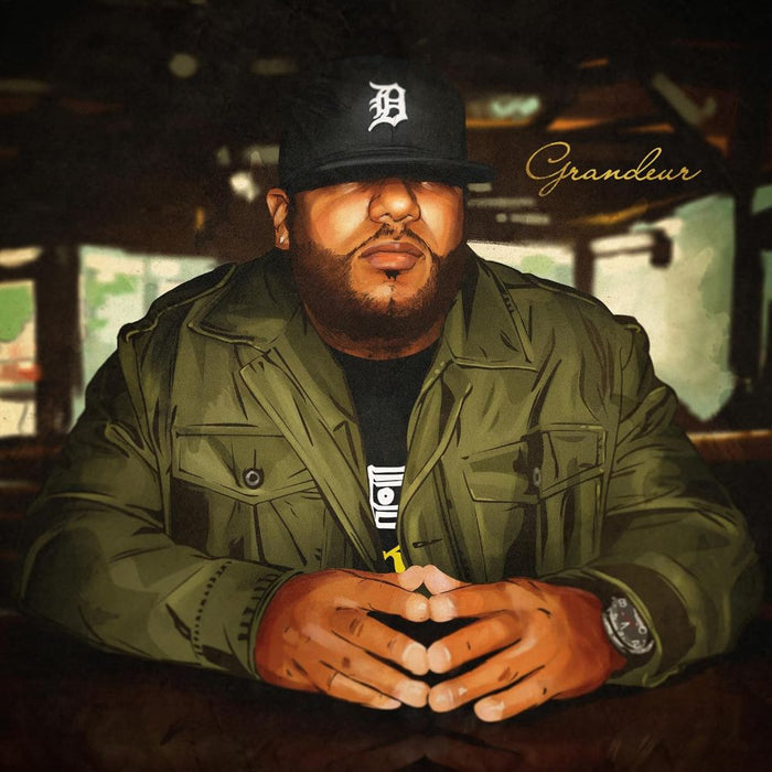 Apollo Brown Grandeur Vinyl LP Olive Green Colour