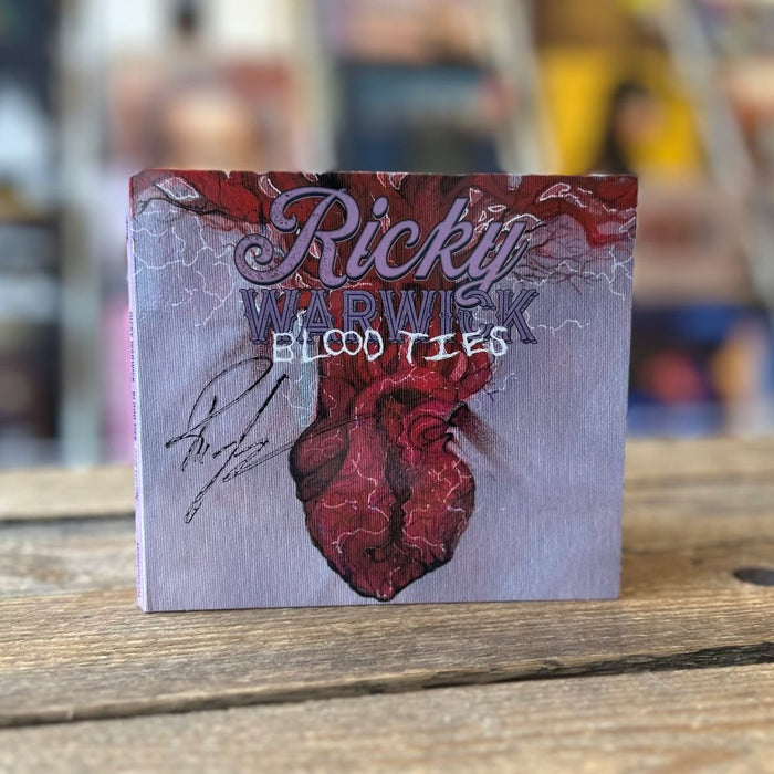 Ricky Warwick Blood Ties CD *SIGNED* 2025