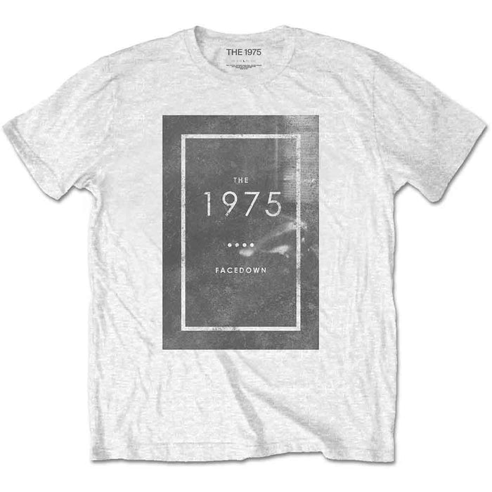 The 1975 Face Down White Large Unisex T-Shirt