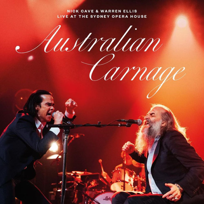 Nick Cave & Warren Ellis Australian Carnage Live At The Sydney Opera House Vinyl LP 2023