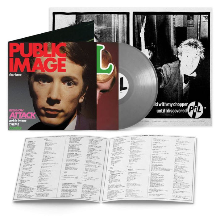 Public Image Ltd. First Issue Vinyl LP Silver Colour 2024