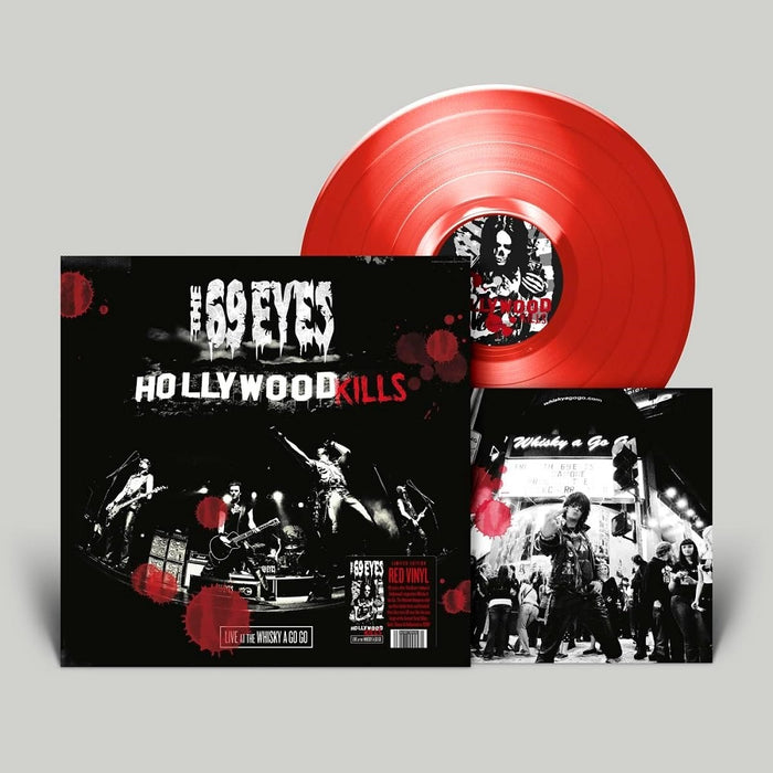 The 69 Eyes Hollywood Kills - Live at The Whisky A Go Go Vinyl LP Red Colour 2023