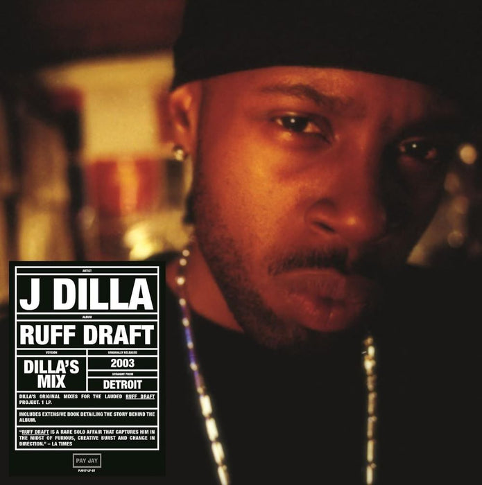 J Dilla Ruff Draft: Dilla’s Mix Vinyl LP Clear Splatter Colour 2024