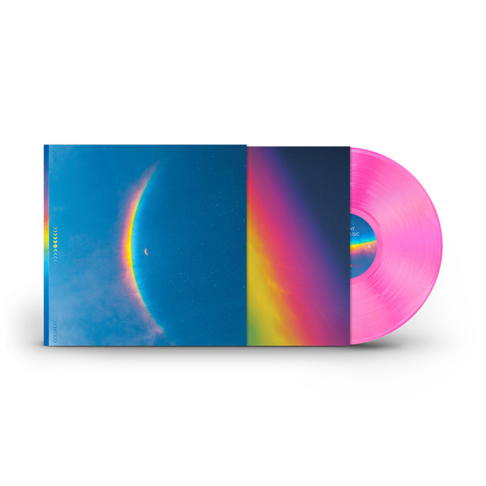 Coldplay Moon Music Vinyl LP Translucent Pink EcoRecord Colour 2024