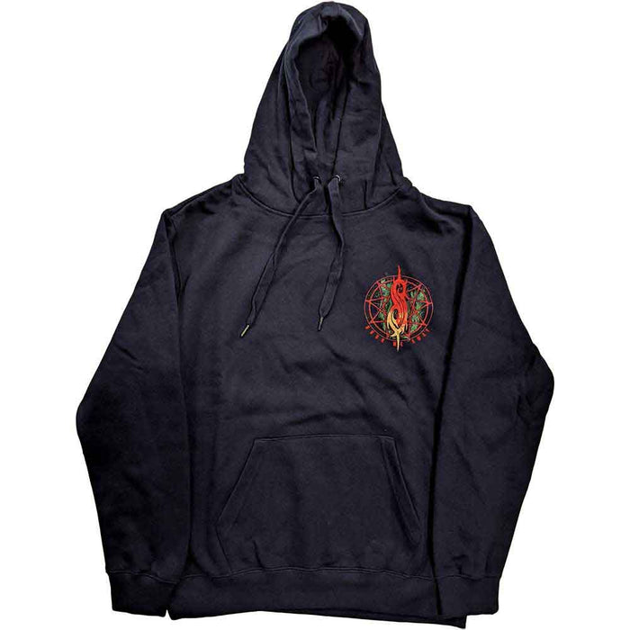 Slipknot Burn Me Away Navy Large Hoodie