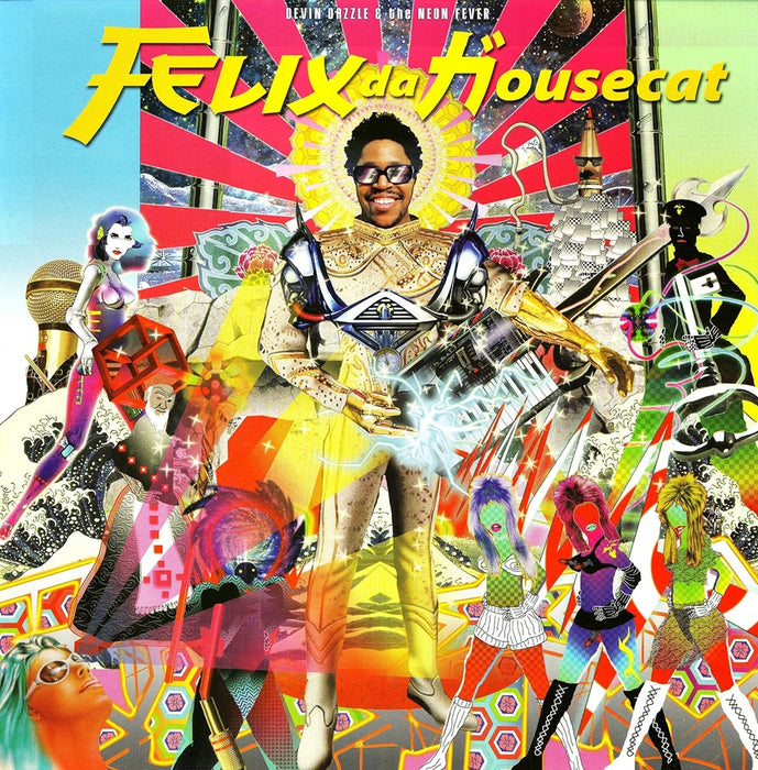 Felix Da Housecat Devin Dazzle And The Neon Fever Vinyl LP 2004