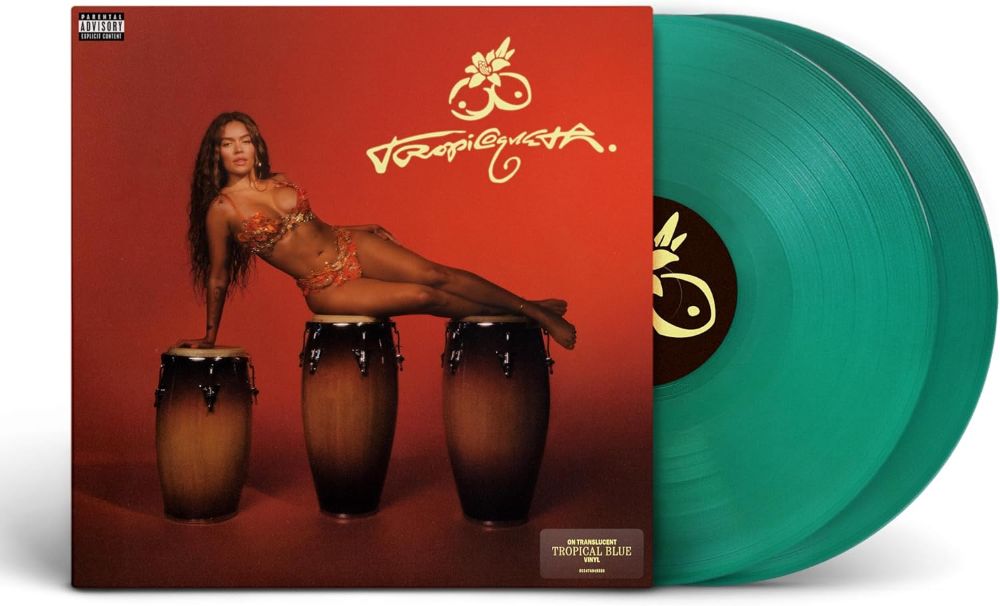 Karol G Tropicoqueta Vinyl LP Tropical Blue Colour 2025