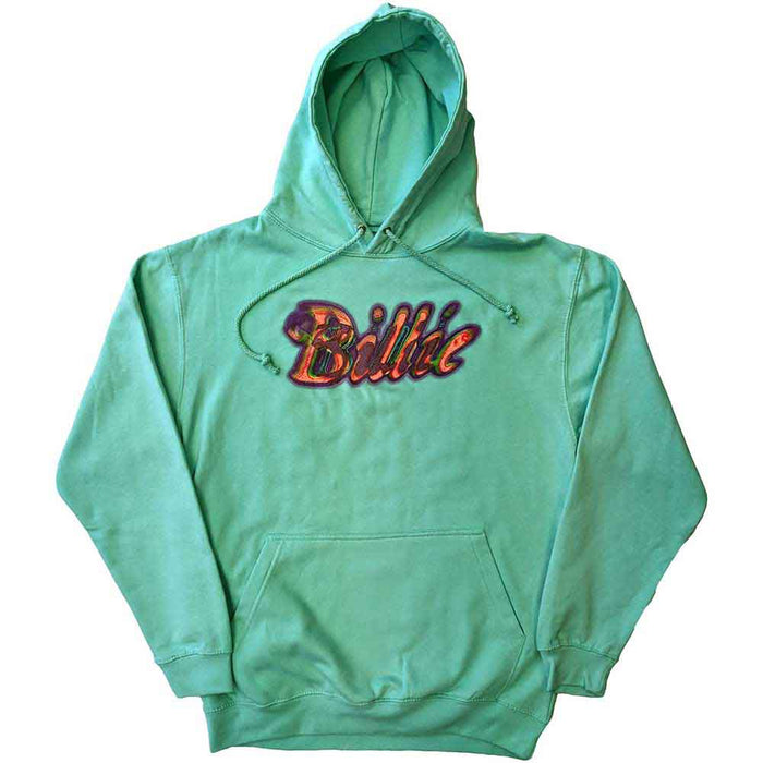 Billie Eilish Silhouettes Green Small Hoodie