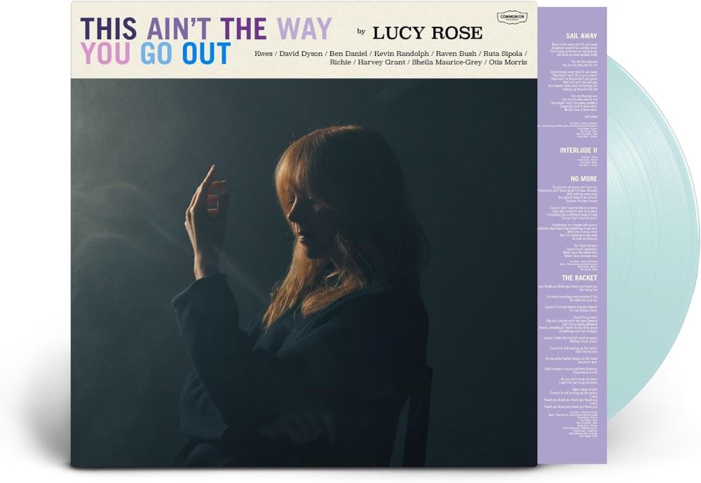 Lucy Rose This Ain't The Way You Go Out Vinyl LP Transparent Sky Blue 2024