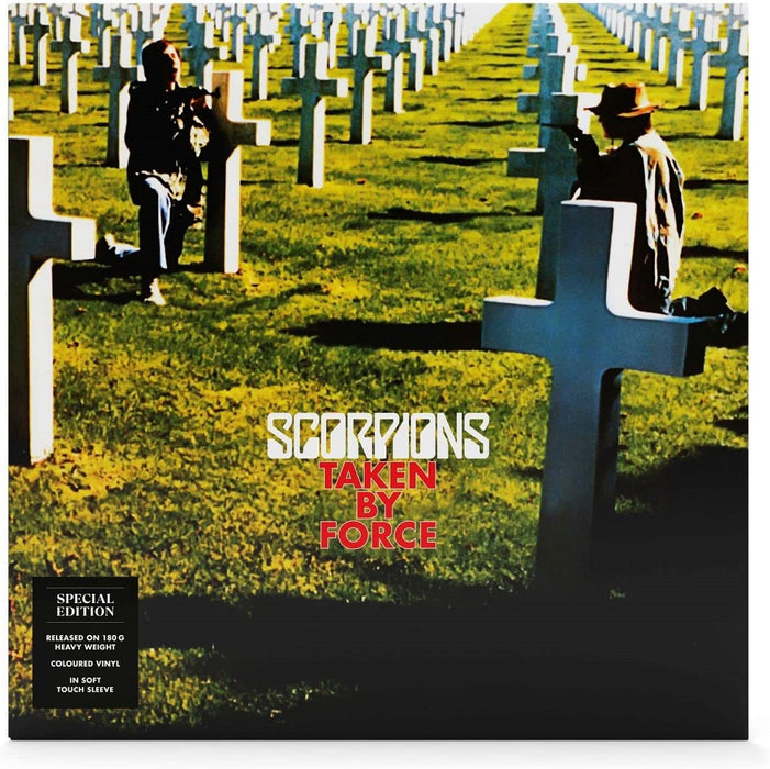 Scorpions Taken By Force Vinyl LP White 2023