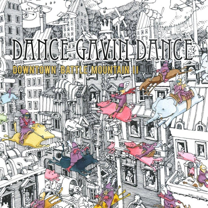Dance Gavin Dance Downtown Battle Mountain II (15 Year Anniversary Edition) Vinyl LP Light Blue Glitter Colour Due Out 24/07/26
