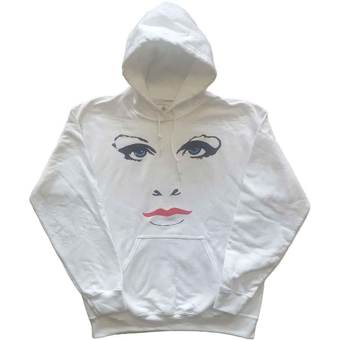 Prince Faces & Doves White Medium Hoodie