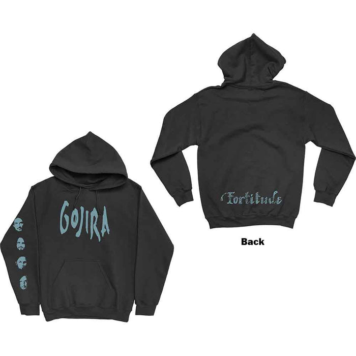 Gojira Fortitude Black X-Large Hoodie