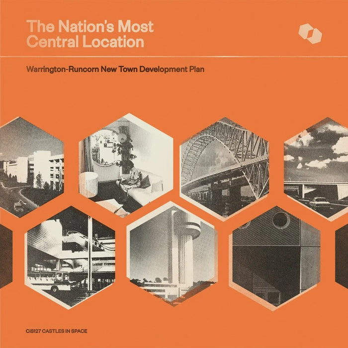 Warrington-Runcorn New Town Development Plan The Nation's Most Central Location Vinyl LP White Colour 2023