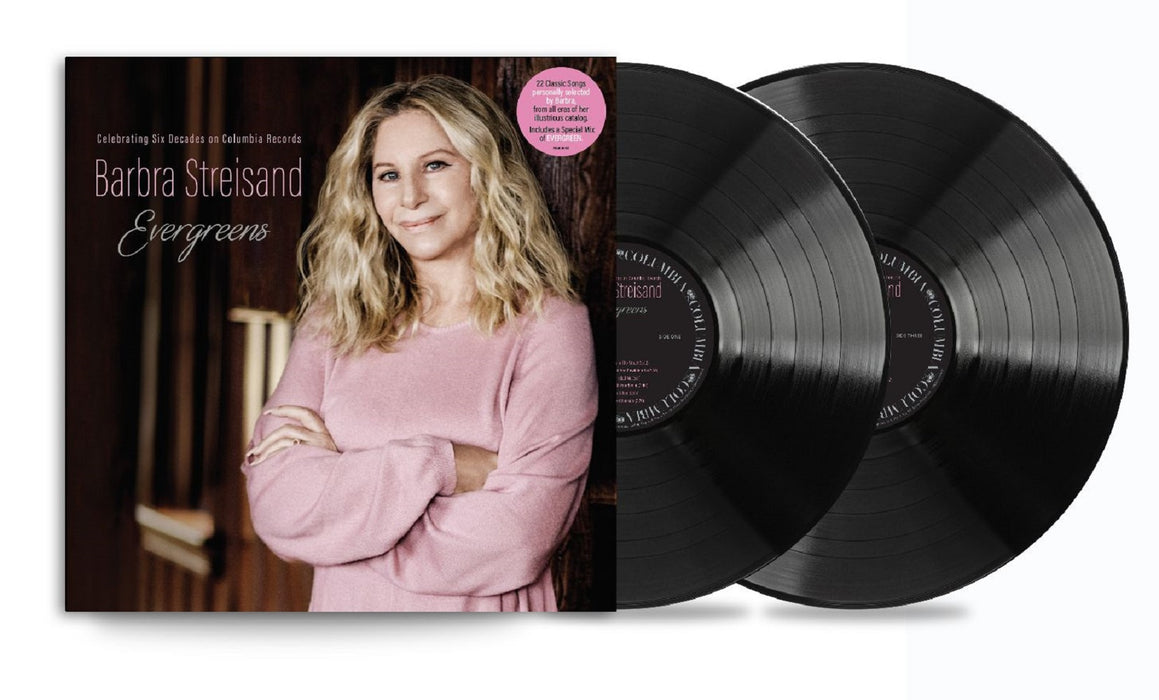 Barbra Streisand Evergreens Celebrating Six Decades on Columbia Records Vinyl LP 2023