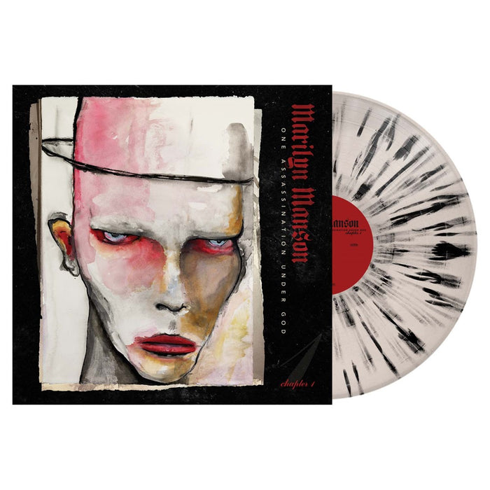 Marilyn Manson One Assassination Under God - Chapter 1 Vinyl LP Bone White With Black Splatter Colour 22/11/24