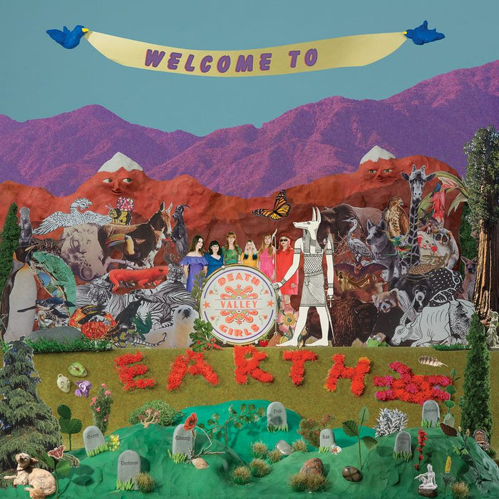 Death Valley Girls Welcome To Earth Vinyl LP Coke Bottle Clear Colour Due Out 09/10/26