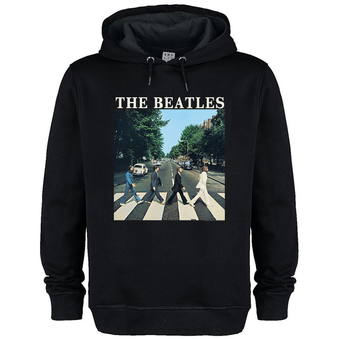 The Beatles Abbey Road Amplified Vintage Black Medium Unisex Hoodie