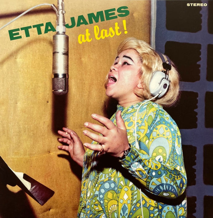 Etta James At Last! Vinyl LP Green Colour 2021