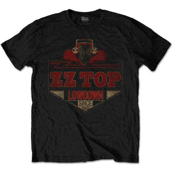 ZZ Top Lowdown Black Small T-Shirt
