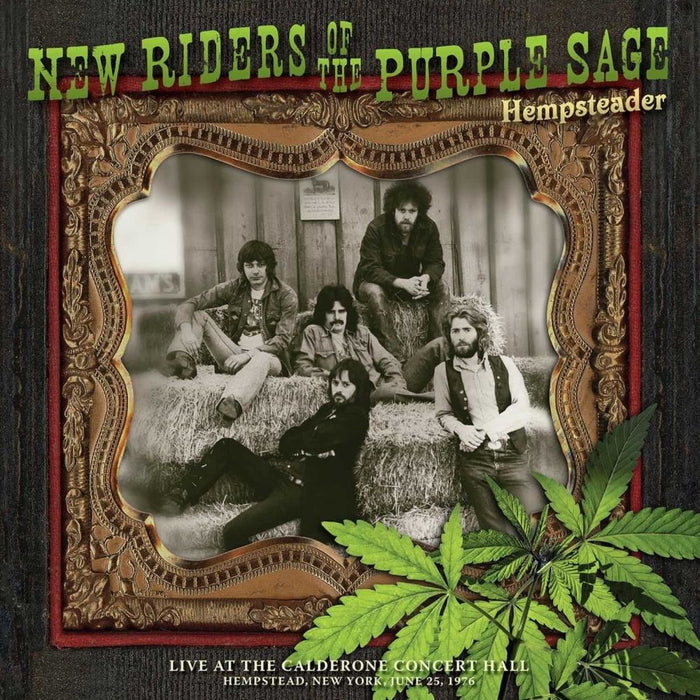 New Riders Of The Purple Sage Hempsteader Live At The Calderone Concert Hall, Hempstead, New York, June 25, 1976 Vinyl LP Green Colour Due Out 04/10/24