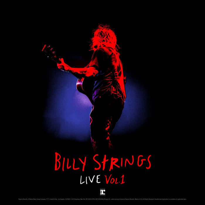 Billy Strings Billy Strings Live Volume 1 Vinyl LP 2024