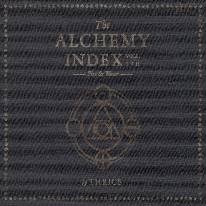 Thrice The Alchemy Index Vols. I & II: Fire & Water Vinyl LP Orange Crush & Sea Blue Colour 2025