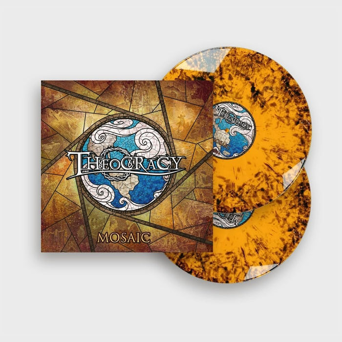 Theocracy Mosaic Vinyl LP Orange Black Dust Colour 2023