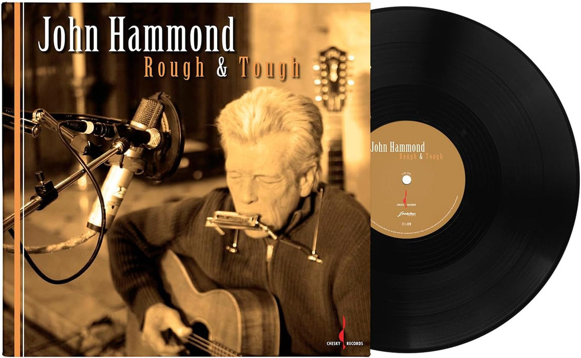 John Hammond Rough & Tough Vinyl LP Light Orange Colour Due Out 23/10/26