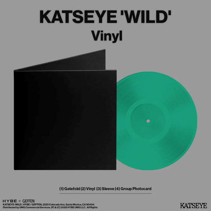 KATSEYE WILD Vinyl EP Lavender Colour Due Out 14/08/26
