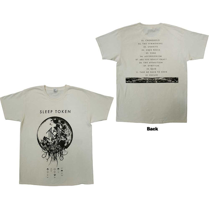 Sleep Token Take Me Back To Eden Natural Large T-Shirt