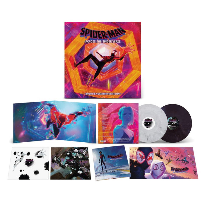 Spider-Man: Across the Spider-Verse (Original Score) Vinyl LP White & Purple Marbled Colour 2023