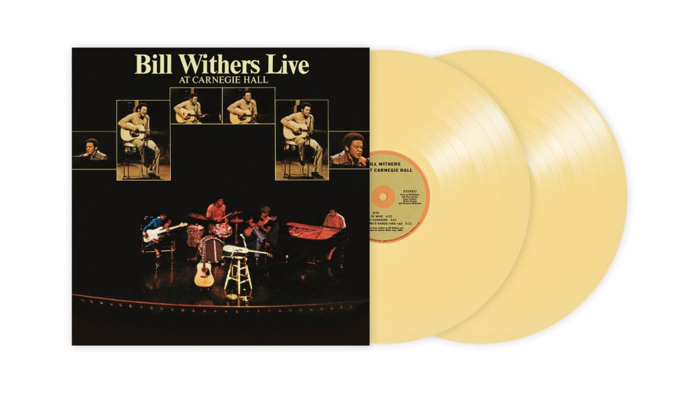 Bill Withers Live At Carnegie Hall Vinyl LP Yellow Colour Black Friday 2024