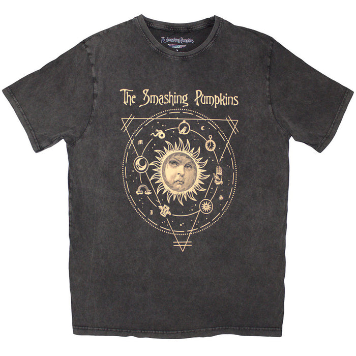 Smashing Pumpkins Celestial Sun Stone Wash Medium T-Shirt
