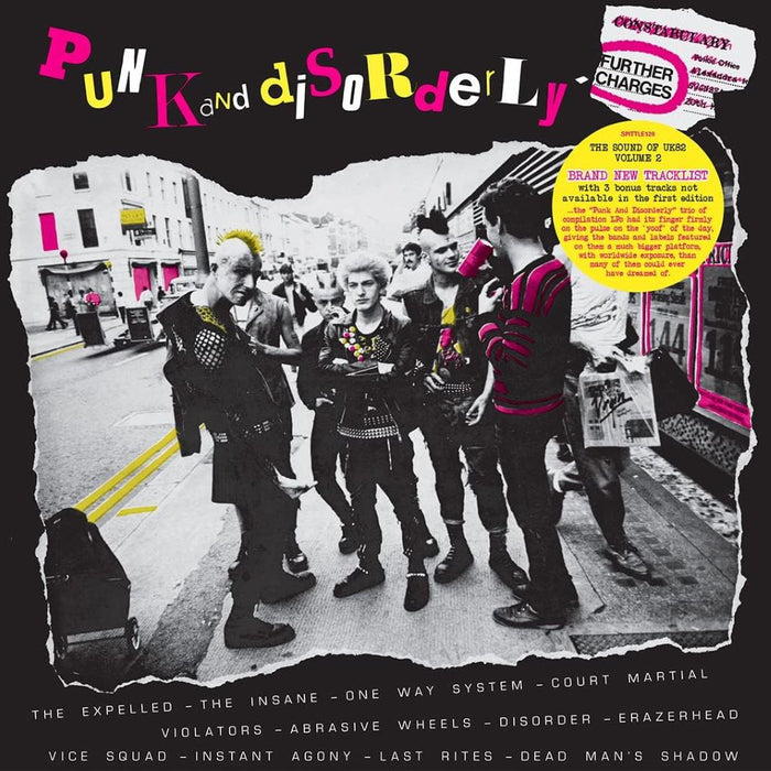 Punk And Disorderly Volume 2 Further Charges Vinyl LP