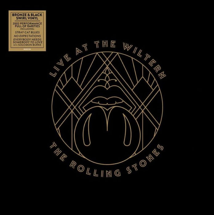 The Rolling Stones Live At The Wiltern Vinyl LP Indies Black & Bronze Swirl Colour 2024