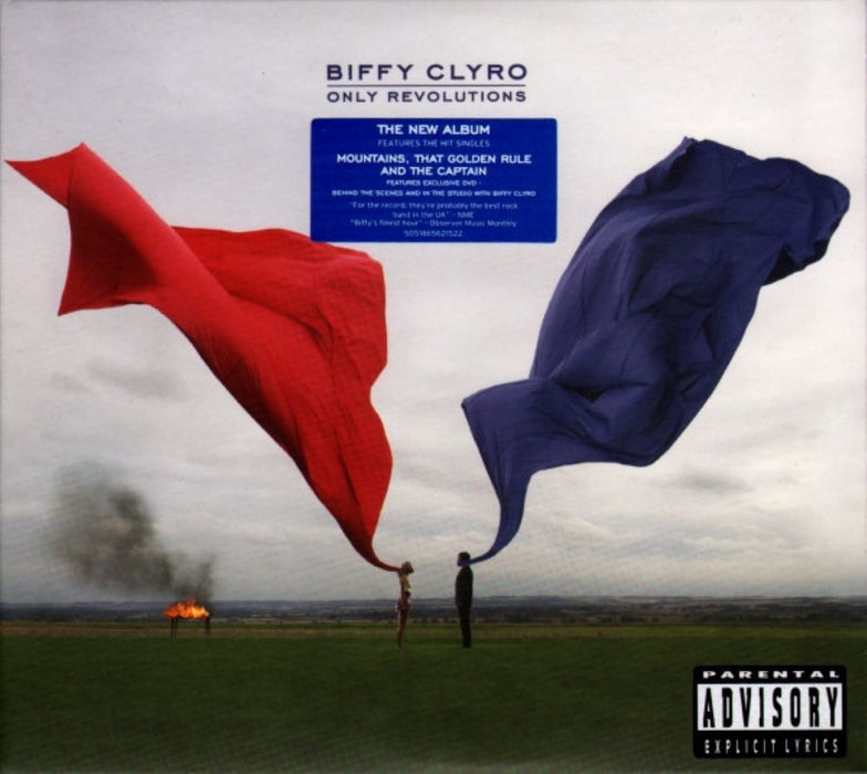 Biffy Clyro Only Revolutions CD & DVD 2009