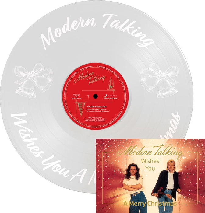 Modern Talking It's Christmas Vinyl LP White Colour Due Out 30/10/26