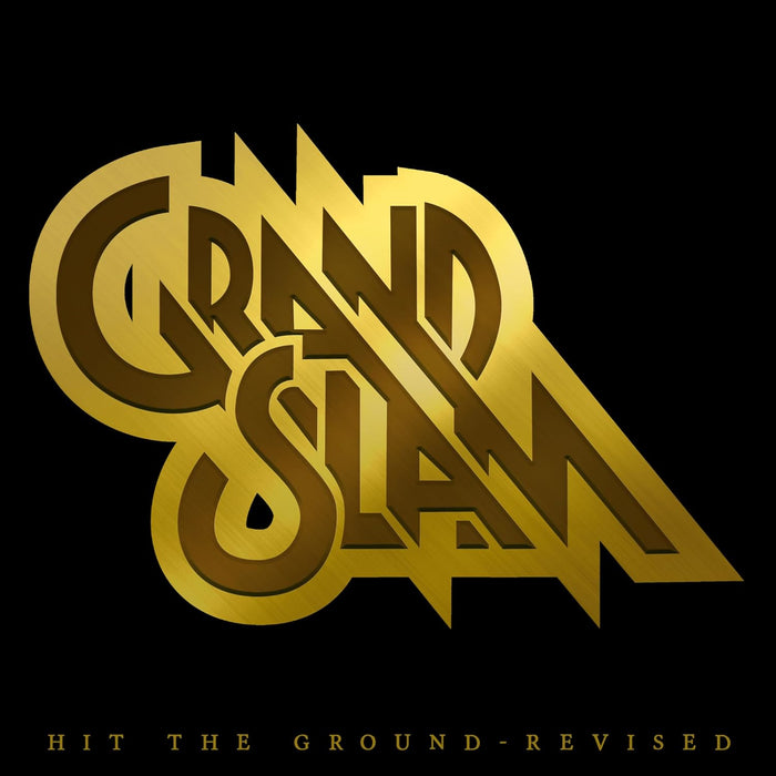 Grand Slam Hit The Ground Revised Vinyl LP Gold & Black Splatter Colour 2024