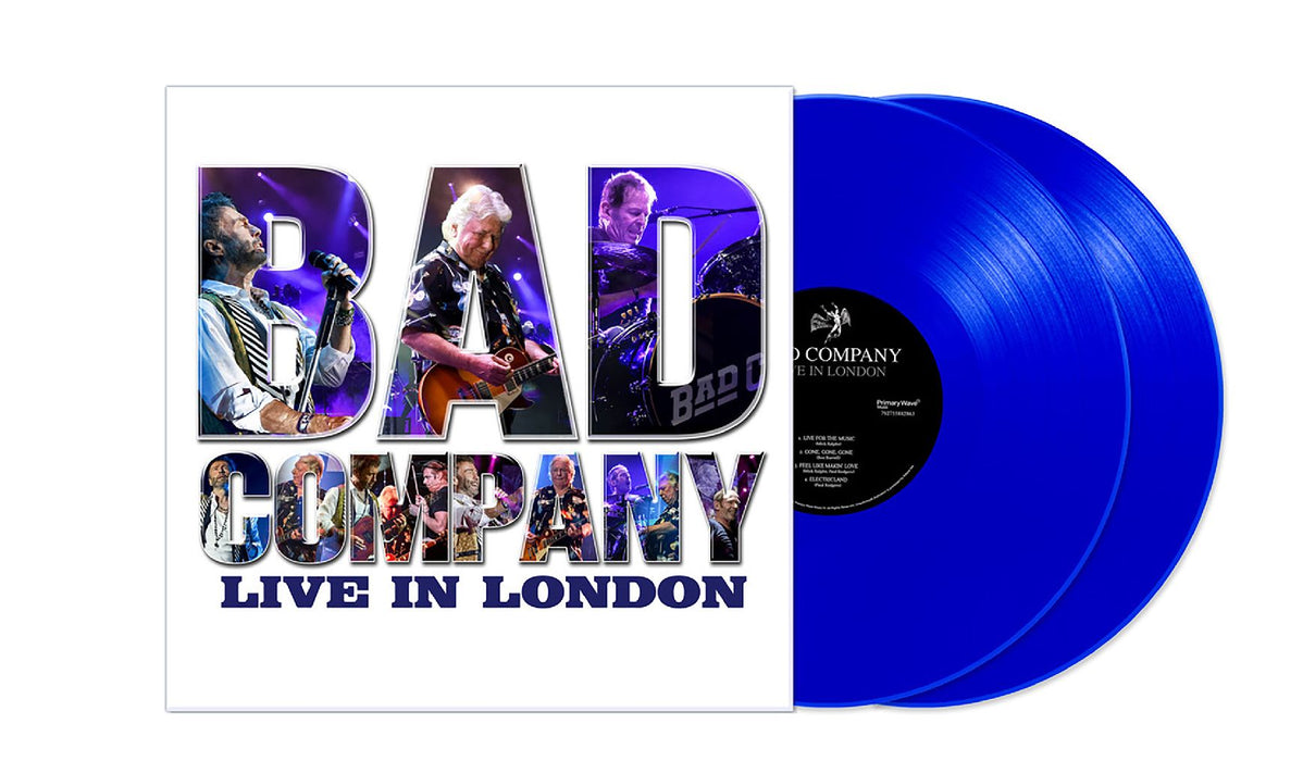 Bad Company Live in London Vinyl LP Blue Colour NAD 2026 Due Out 17/10/26