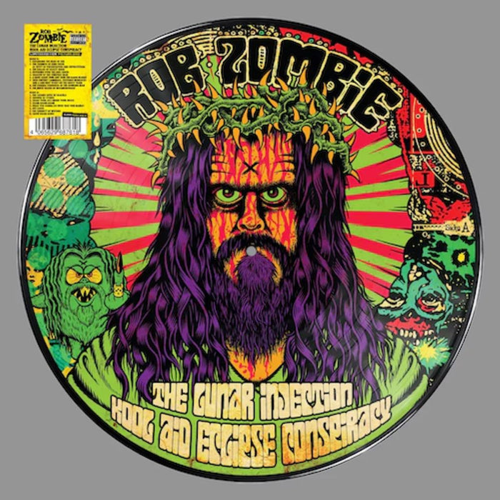 Rob Zombie The Lunar Injection Kool Aid Eclipse Conspiracy Vinyl LP Picture Disc Black Friday 2023