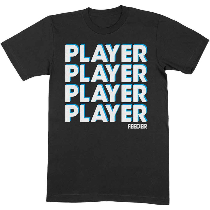 Feeder Player Black Large Unisex T-Shirt