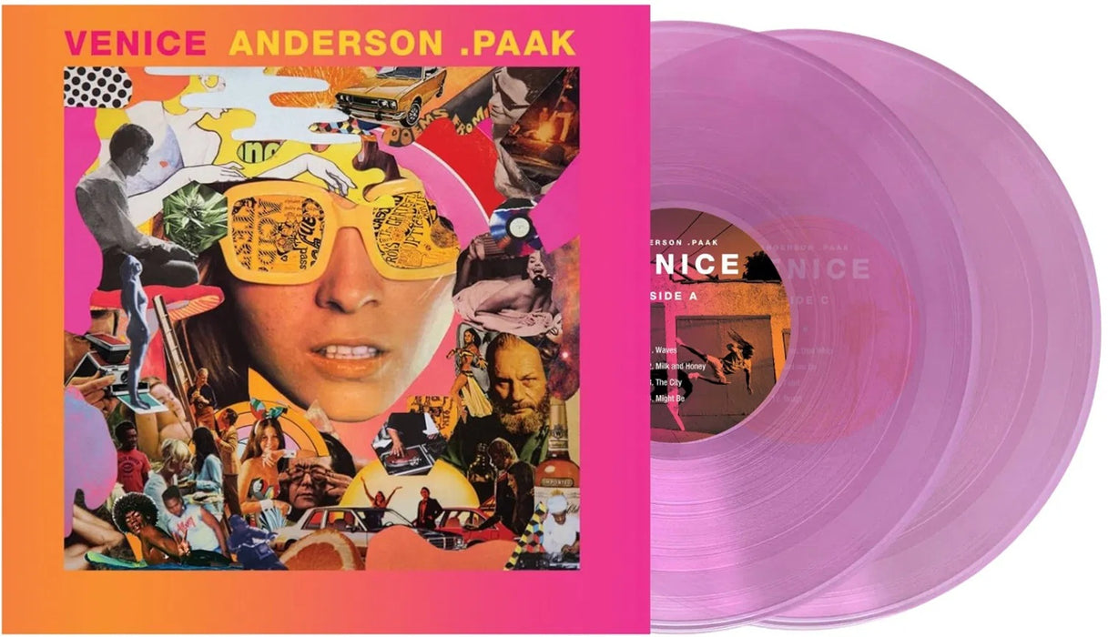 Anderson .Paak Venice Vinyl LP 10th Anniversary Edition Purple Colour 2024