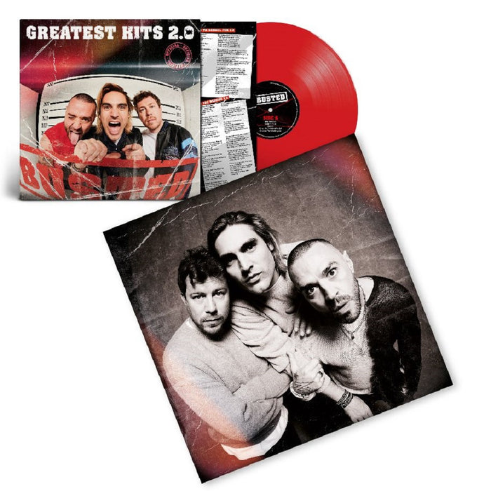 Busted Greatest Hits 2.0 Vinyl LP Red Colour 2023