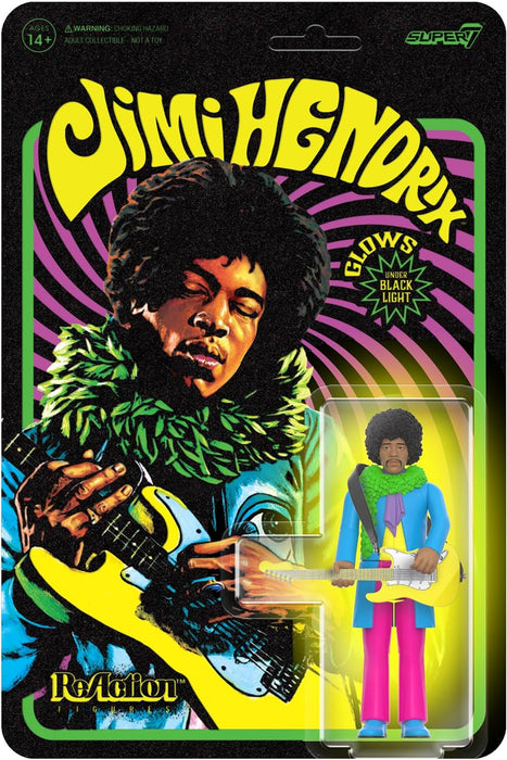 Super7 Jimi Hendrix ReAction Figure