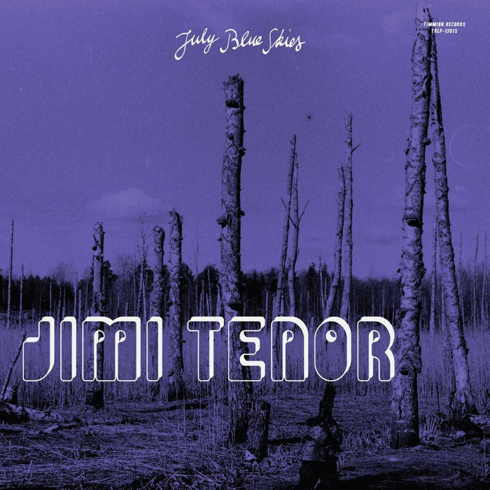 Jimi Tenor & Cold Diamond & Mink July Blue Skies Vinyl LP Indies Violet Smoke Colour 2025